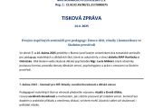 Tisková zpráva ze dne 14.4.2025: Dětská psychologie